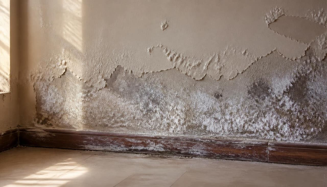 Traitement humidité et salpêtre murs maison Dakar